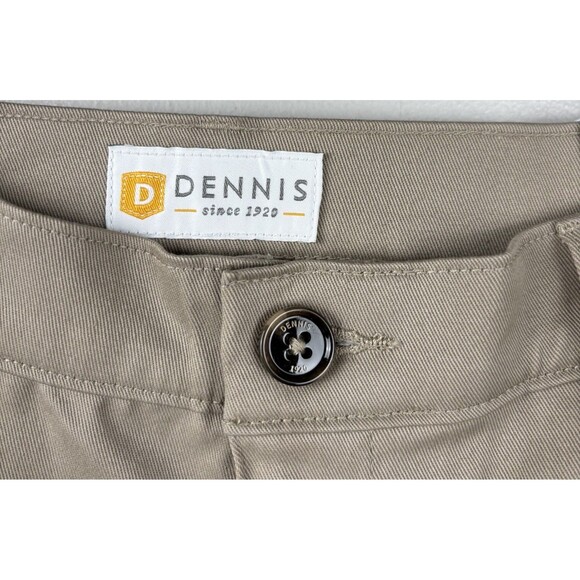 Dennis School Uniform Khaki Mens Pants Style 078500 M30U NWT 30xUnhemmed - Picture 2 of 5